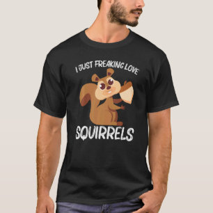 Squirrel For Men Women Rodent Forest Animal   4 T-Shirt