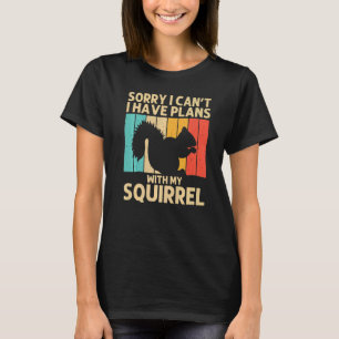Squirrel For Men Women Squirrel Chipmunk 80s 4 T-Shirt