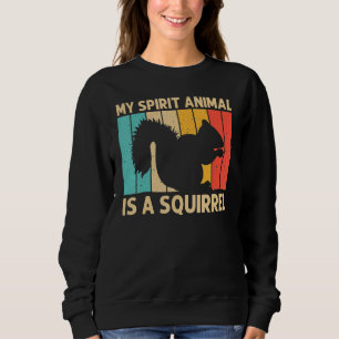 Squirrel For Men Women Squirrel Chipmunk 80s 7 Sweatshirt