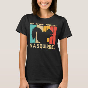 Squirrel For Men Women Squirrel Chipmunk 80s 7 T-Shirt