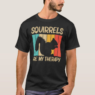 Squirrel For Men Women Squirrel Chipmunk 80s T-Shirt
