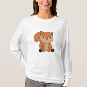 Squirrel Forest Animal Cute Animals Kids T-Shirt