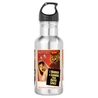 Squirrel from Outer Space 532 Ml Water Bottle