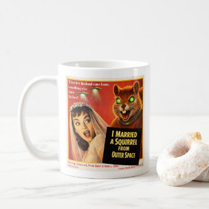 Squirrel from Outer Space Coffee Mug