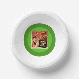 Squirrel from Outer Space Paper Plate