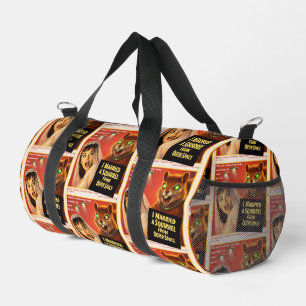 Squirrel from Outer Space Parody Duffle Bag