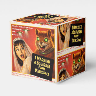 Squirrel from Outer Space Parody Favour Box