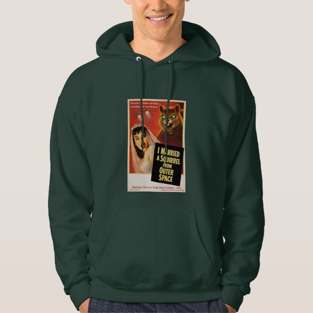Squirrel from Outer Space Parody Hoodie (Front)