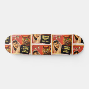 Squirrel from Outer Space Parody Skateboard
