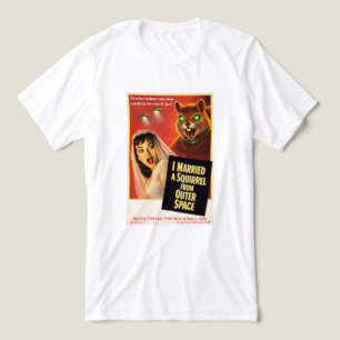 Squirrel from Outer Space Parody Tri-Blend Shirt