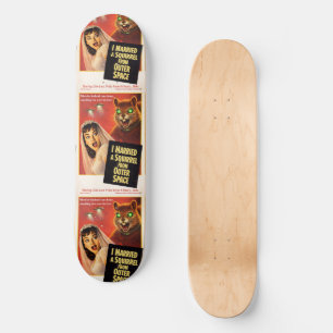 Squirrel from Outer Space Skateboard