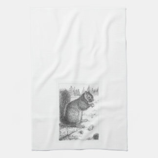 Squirrel Hand Towel