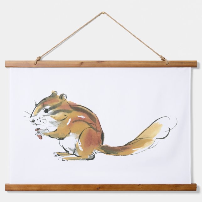 Squirrel Hanging Tapestry (Front)