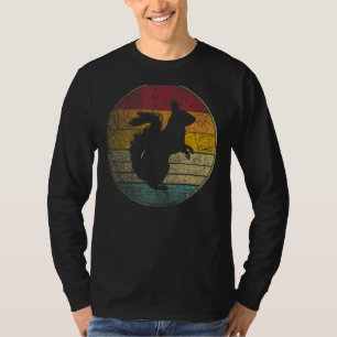 Squirrel Hiking Camping Retro Style Vintage 80s T-Shirt