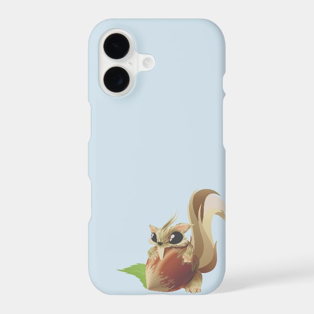 Squirrel Holding Hazelnut (Back)
