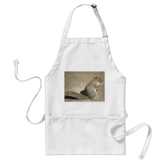 Squirrel Hungry Horatio Apron (Front)