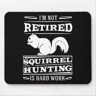 Squirrel Hunter Marrmots Rifle Hunting Chipmunks G Mouse Pad
