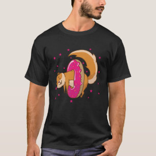 Squirrel in Doughnut Tree Rodent Nut T-Shirt