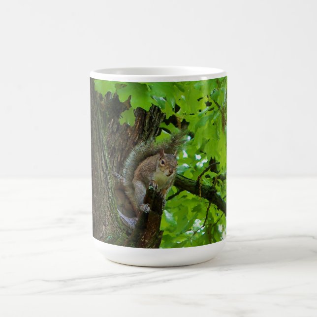 Squirrel in Oak Tree Nature Mug (Center)