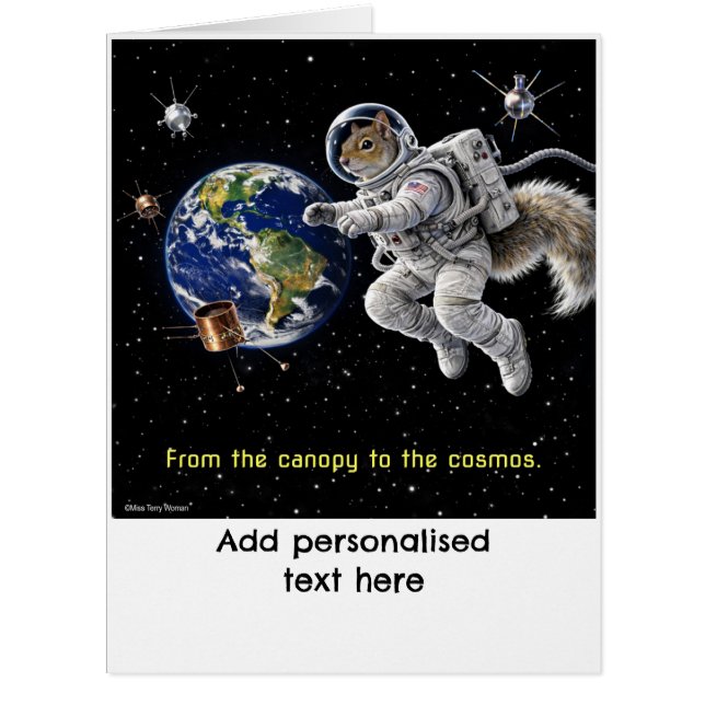 Squirrel in Space (Front)
