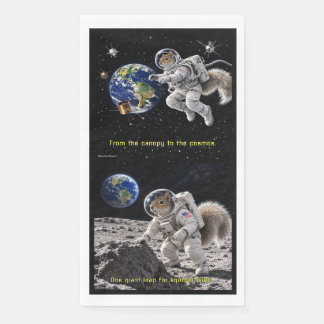 Squirrel in Space Napkin