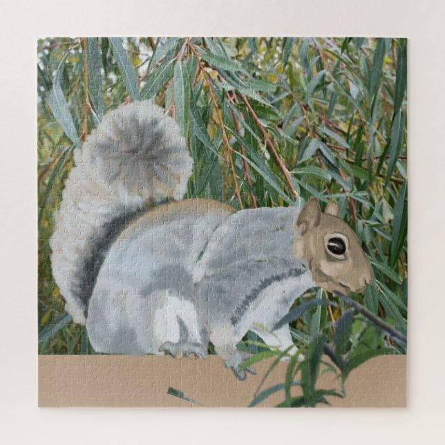 Squirrel in the Countryside Jigsaw Puzzle (Vertical)