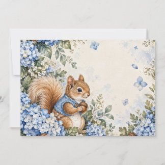 Squirrel invitation