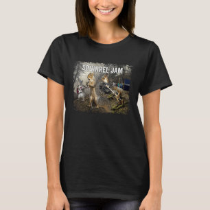 Squirrel Jam squirrel rock group T-Shirt
