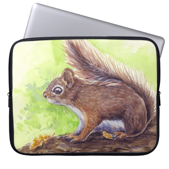 Squirrel Laptop Sleeve (Front)