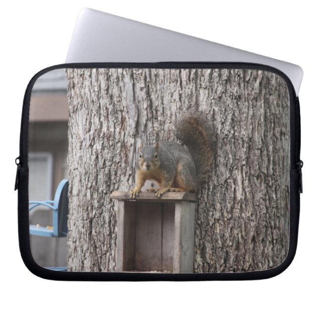 Squirrel Laptop Sleeve (Front)