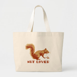 Squirrel Large Tote Bag