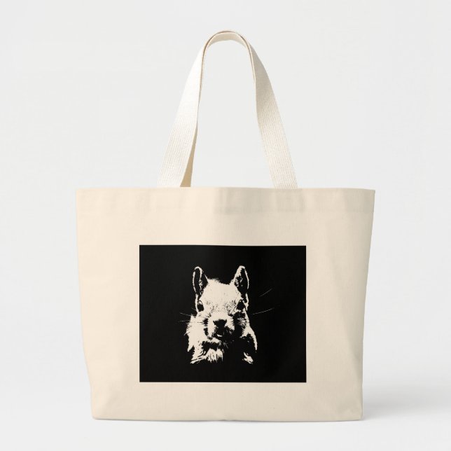 Squirrel Large Tote Bag (Front)