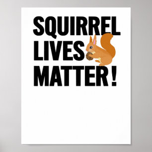Squirrel Lives Poster