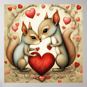 Squirrel Love 1 Poster