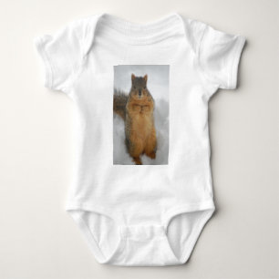 Squirrel Love Baby Bodysuit