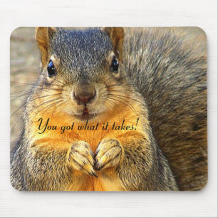 Squirrel Love_ Mouse Pad