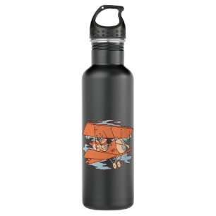 Squirrel Lover Funny squirrel pilot graphic for me 710 Ml Water Bottle