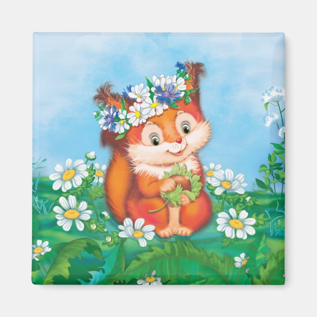 squirrel magnet (Front)