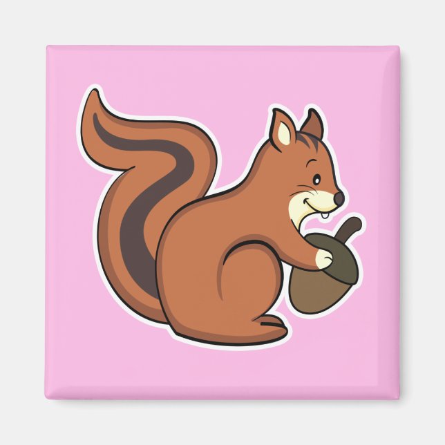 Squirrel magnet (Front)