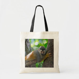 Squirrel monkey in Manuel Antonio NP - Costa Rica Tote Bag