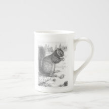 Squirrel Mug for lefty or righty