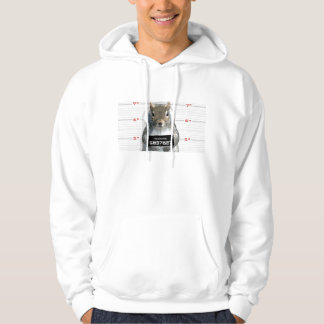 Squirrel Mug Shot Hoodie