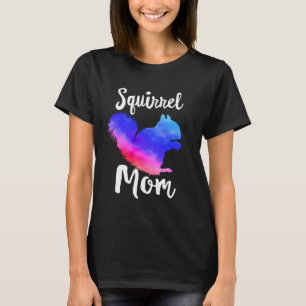 Squirrel Mum Squad Woodland Critter Animal Nuts Na T-Shirt