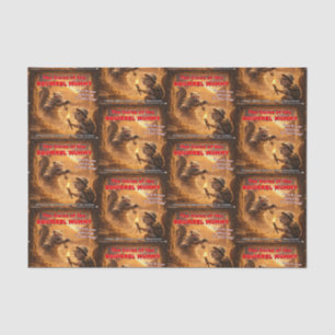 Squirrel Mummy Curse Movie Parody Tissue Paper