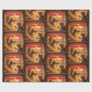Squirrel Mummy Curse Wrapping Paper