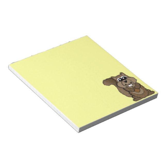 Squirrel Notepad (Angled)