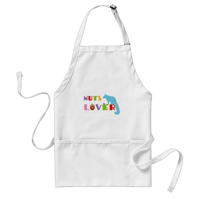 Squirrel Nuts Lover Standard Apron (Front)