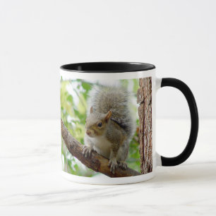 Squirrel on a Branch Animal Mug