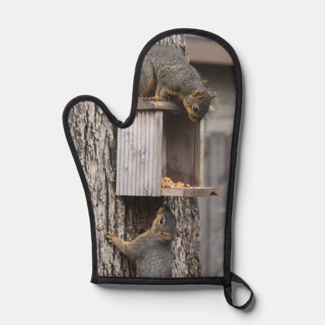 Squirrel Oven Mitt (Front)