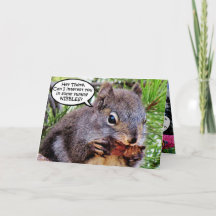 Squirrel Party Invite